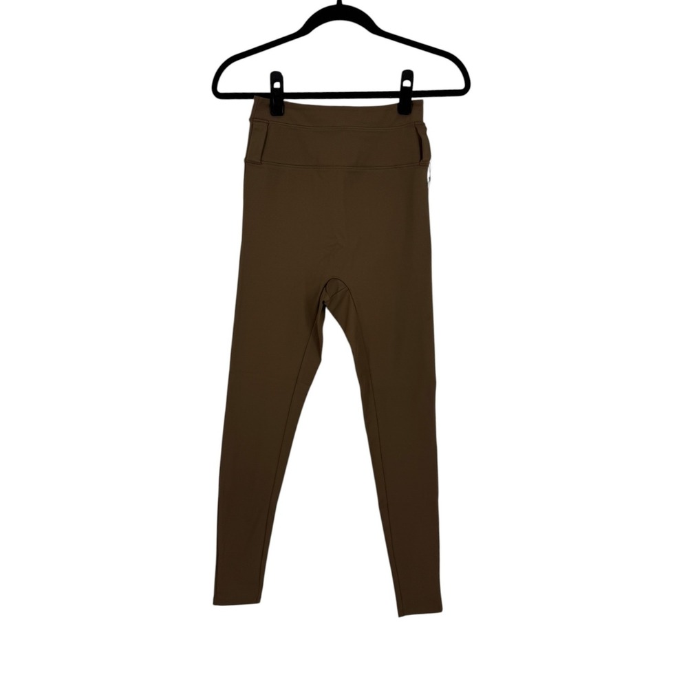 Girlfriend Collective Compressive High Rise Belt Loop Legging Brown Small NWT